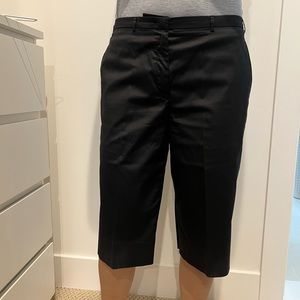 Jill Sander black capris